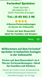 Mobile Screenshot of ferienhof-spruenker.de